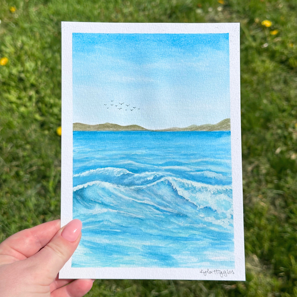 Away with the Waves | A5 Original