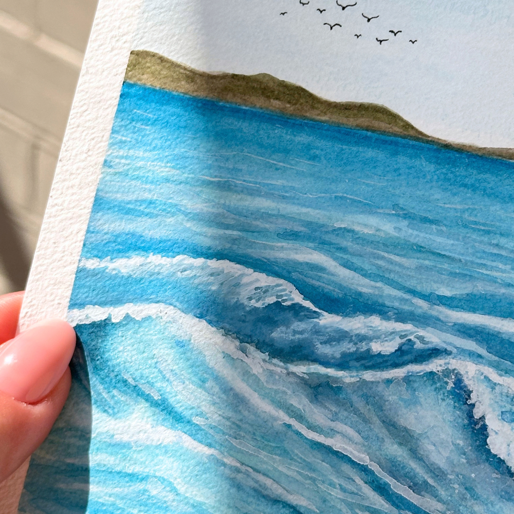 Away with the Waves | A5 Original