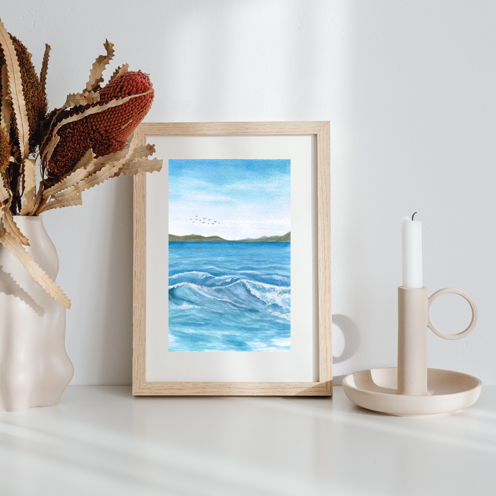 Away with the Waves | A5 Original