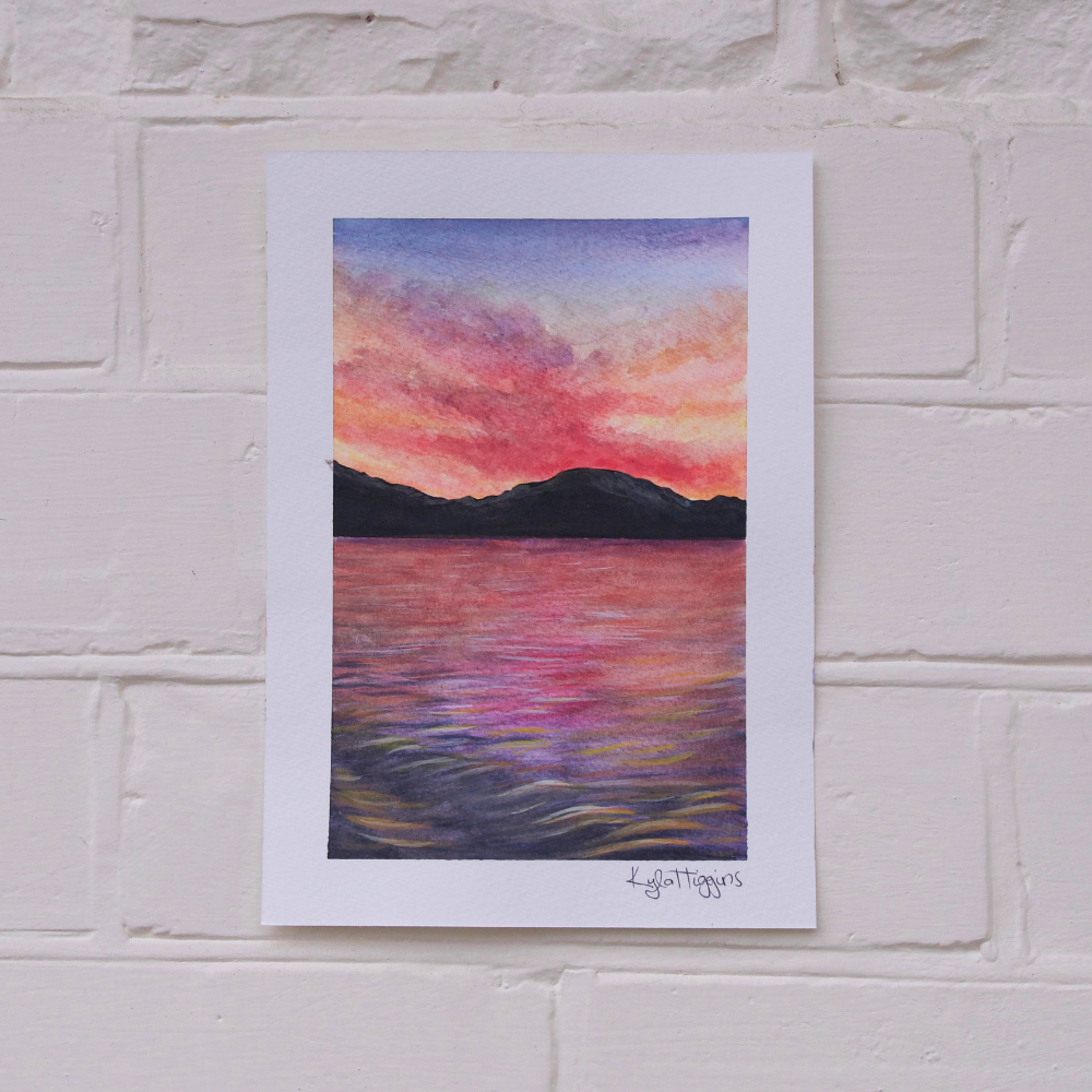 Picton Sunset | A5 Original