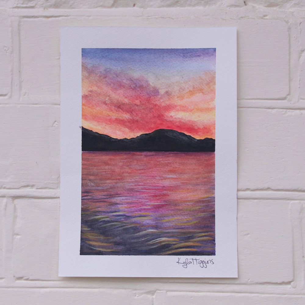 Picton Sunset | A5 Original