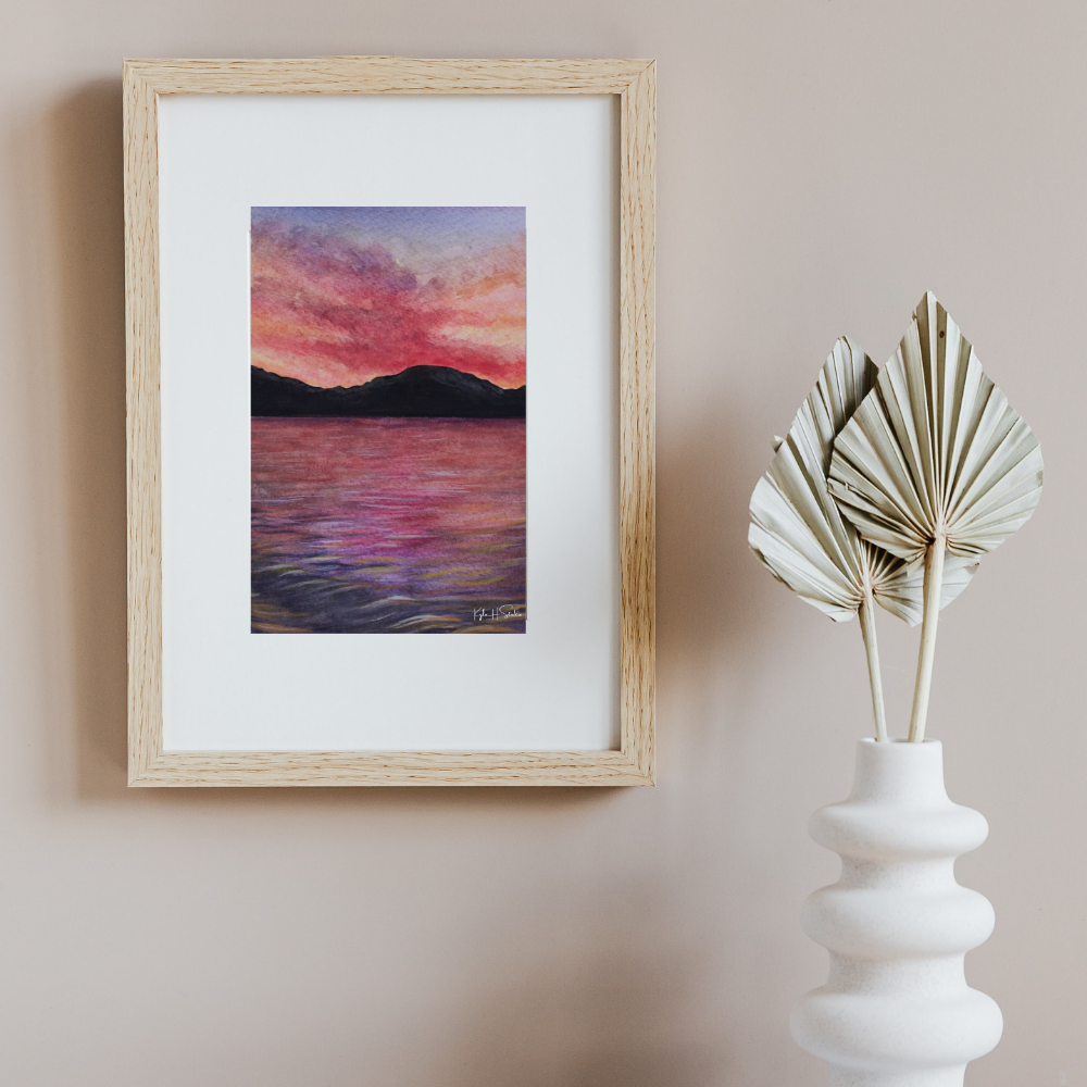 Picton Sunset | A5 Original